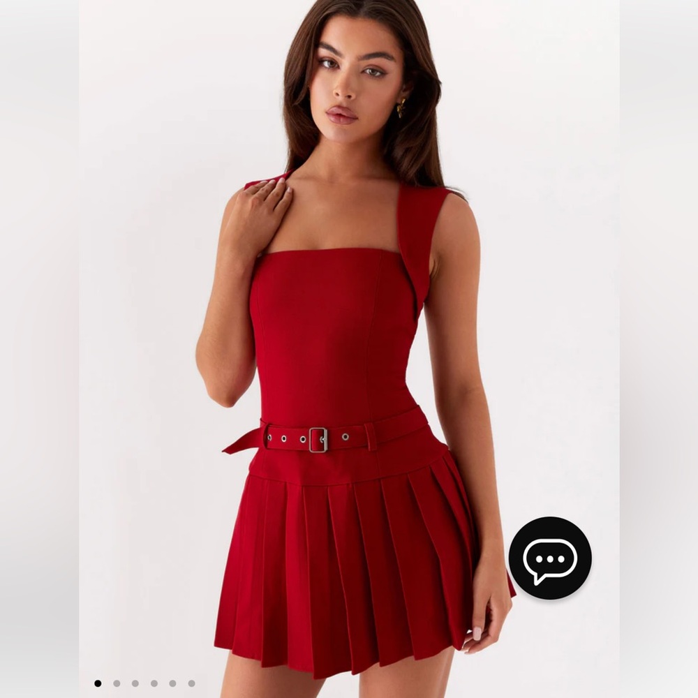 Peppermayo Red Mimi Dress - Size US 2